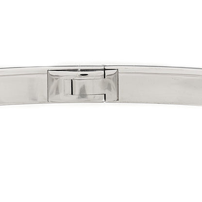 Cartier 18K White Gold 10 Diamond Small LOVE Bracelet 16 5 of 8