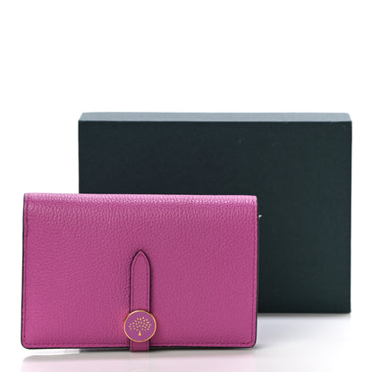 Mulberry Cross Grain Calfskin Tree Wallet Pink 12 of 12