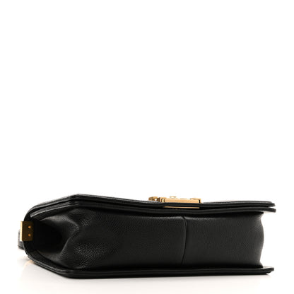 Chanel Caviar Quilted Medium Boy Flap Black 4 of 11