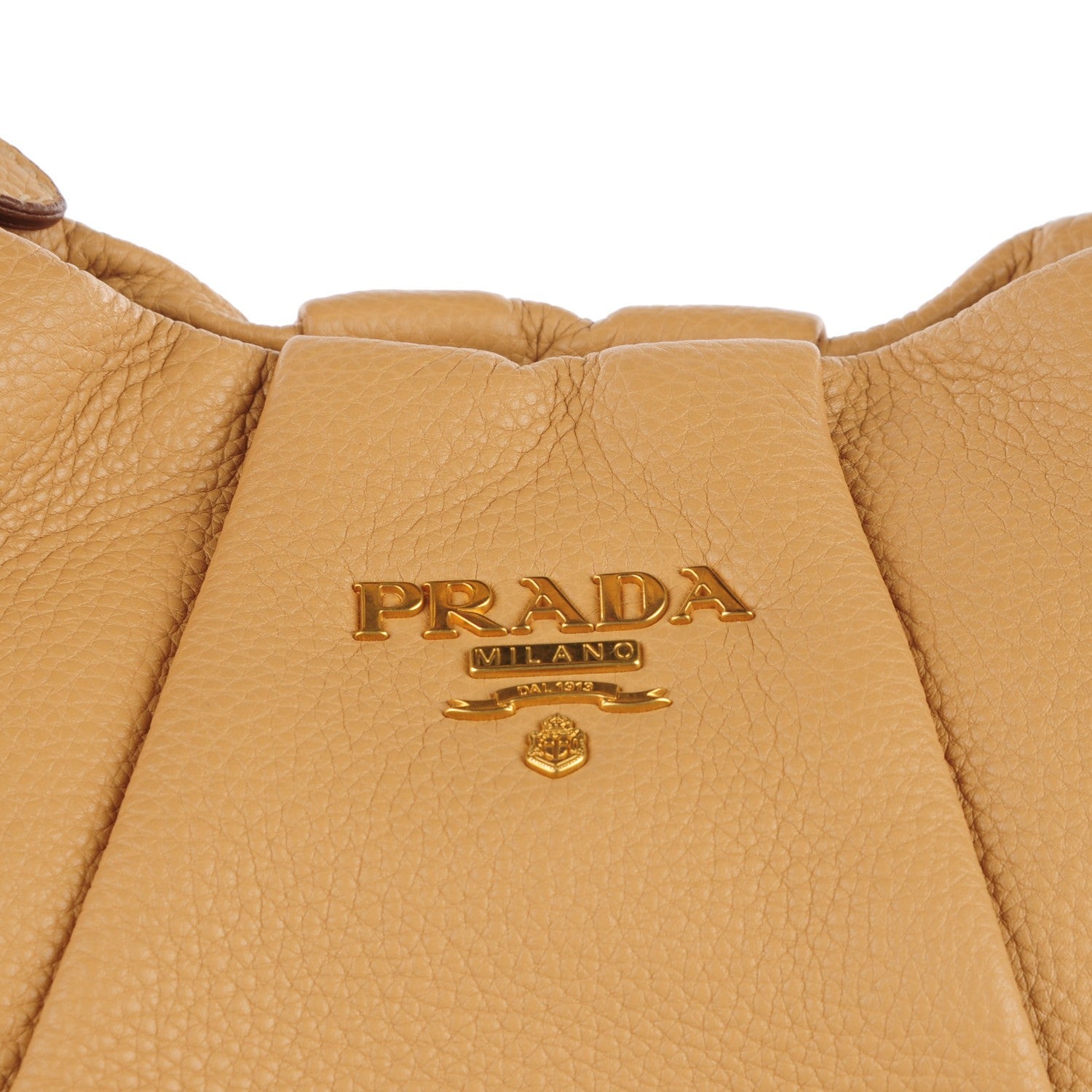 Prada Vitello Daino Shoulder Bag Sabbia 8 of 12