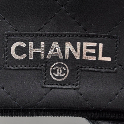 Chanel Leather Quilted CC Turnlock Sandals 38.5 Black 7 of 8