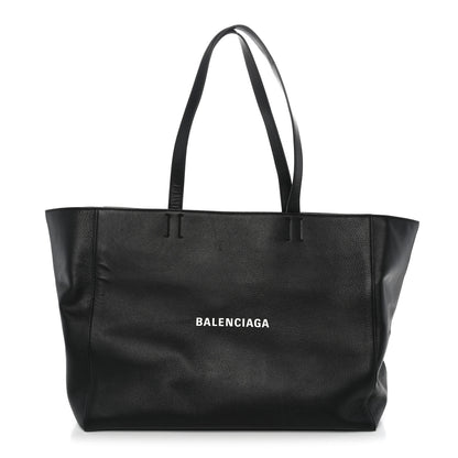 Balenciaga Smooth Calfskin Everyday East West Tote Bag Black 1 of 14