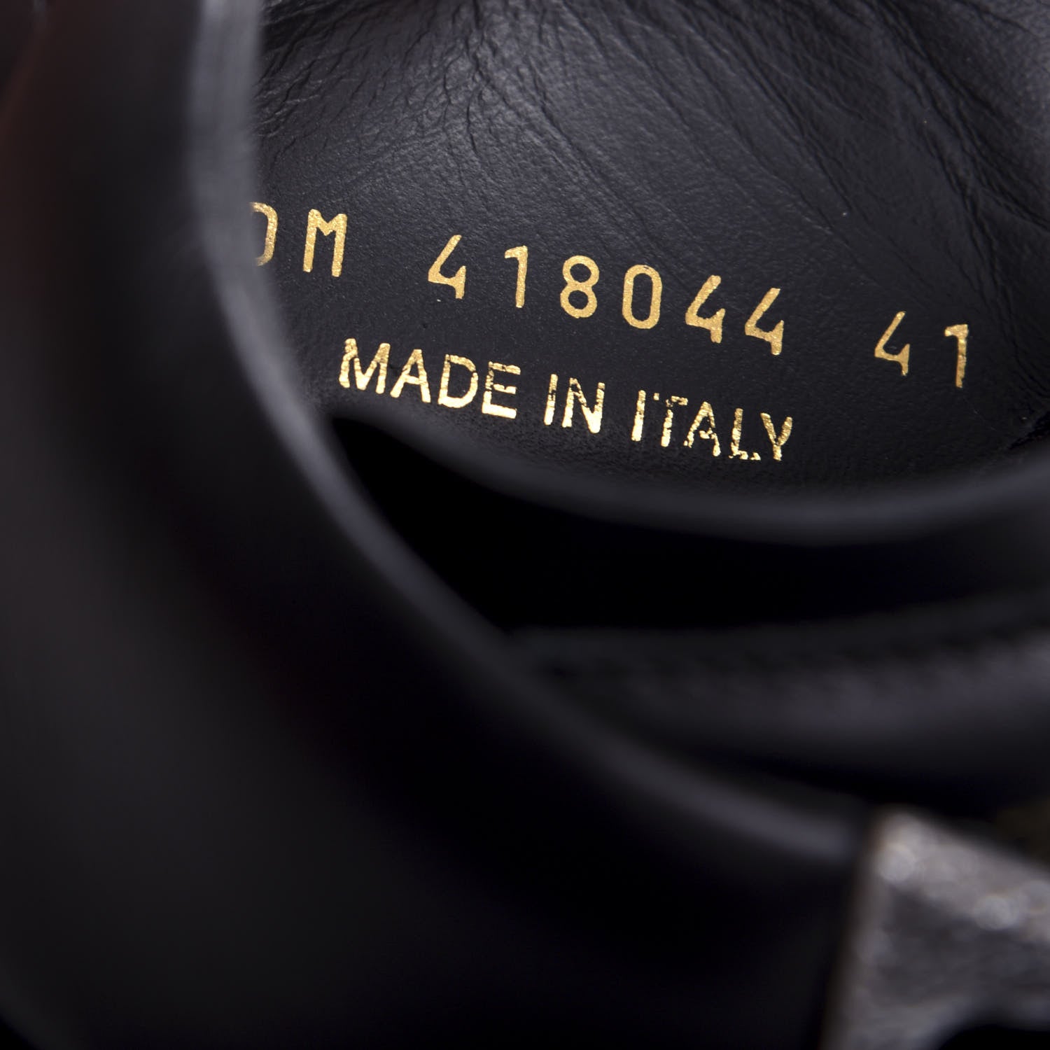 Saint Laurent Calfskin High Top Sneakers 41 Black 8 of 9