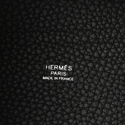 Hermes Taurillon Clemence Picotin Lock 22 MM Black 6 of 10