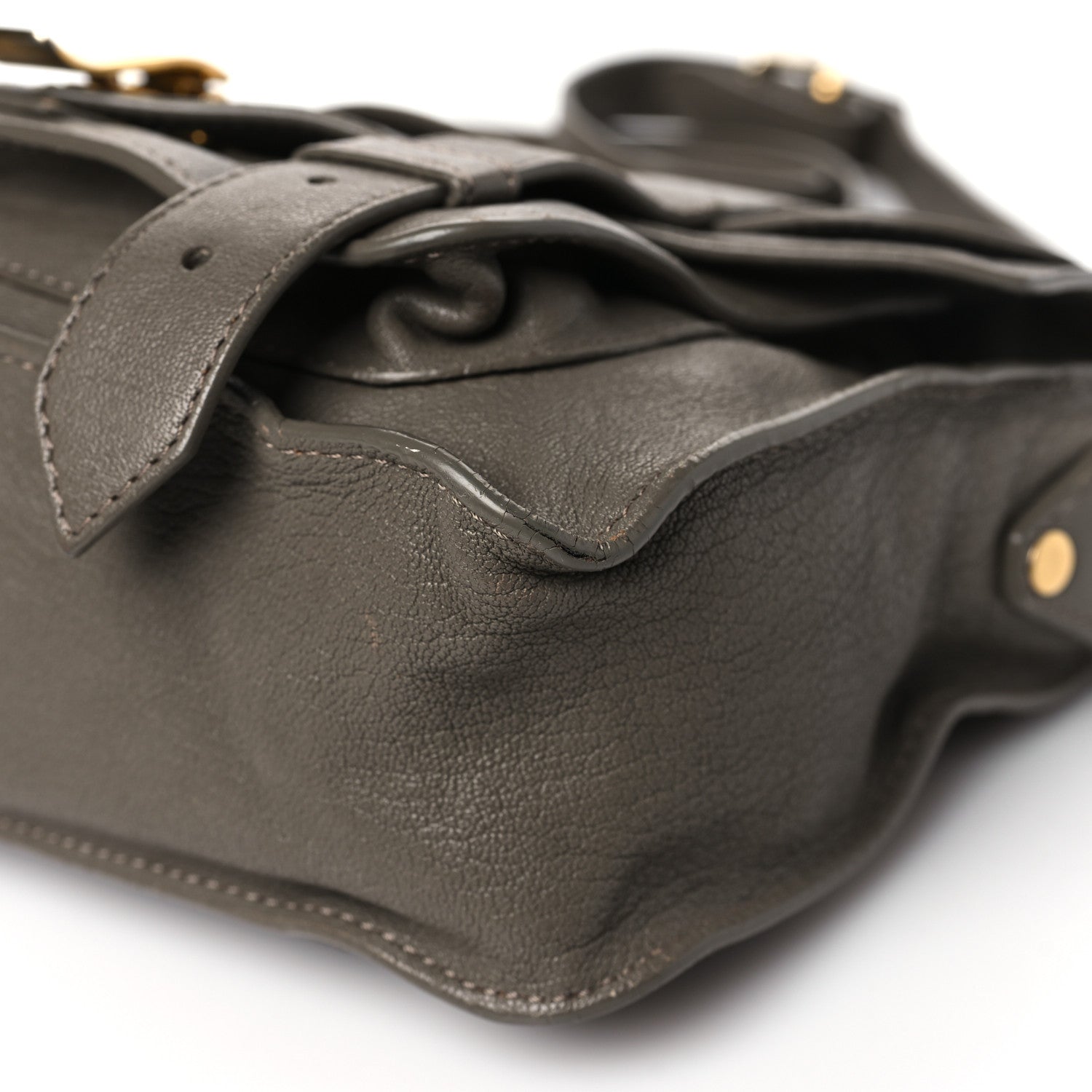 Proenza Schouler Lambskin Tiny PS1 Satchel Smoke 9 of 13