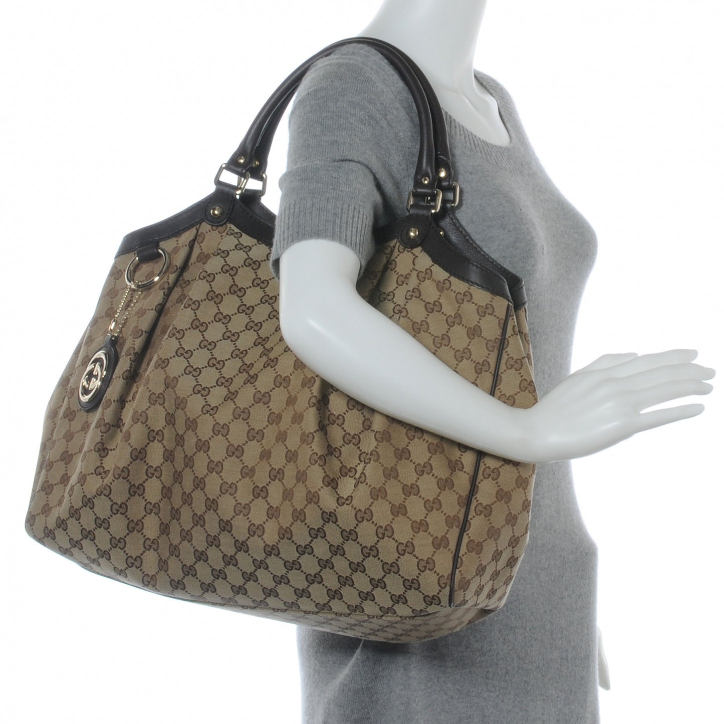 Monogram Large Sukey Tote Ebony