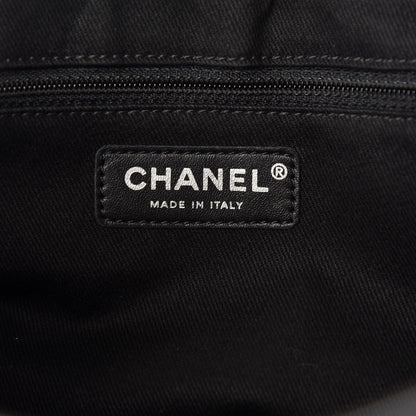 Chanel Caviar Half Moon Large Flap Black 8 of 10