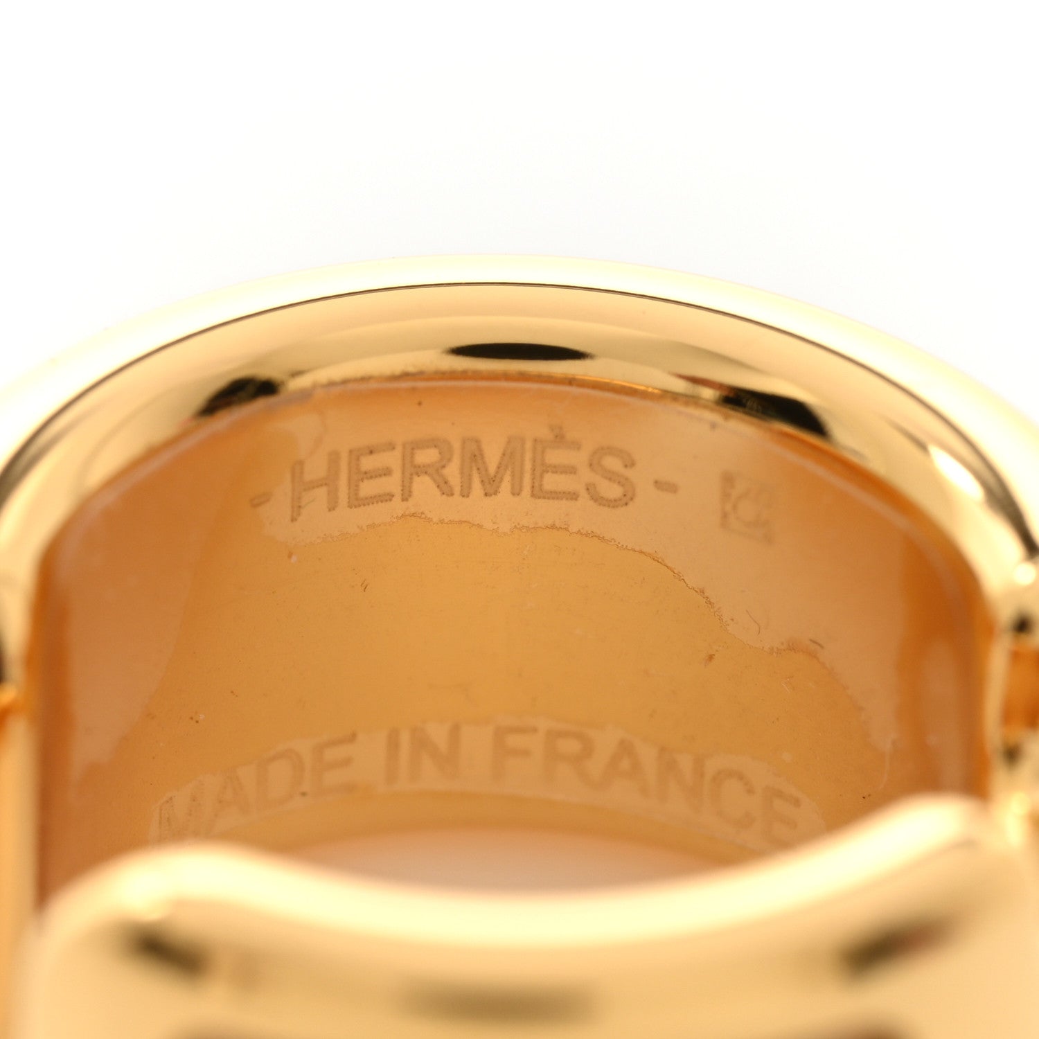 Hermes Epsom Olympe Ear Cuff Gold 2 of 3