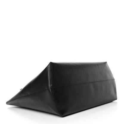 Fendi Vitello Ginevra Elaphe Monster Eyes Shopping Tote Black Naturale 3 of 4