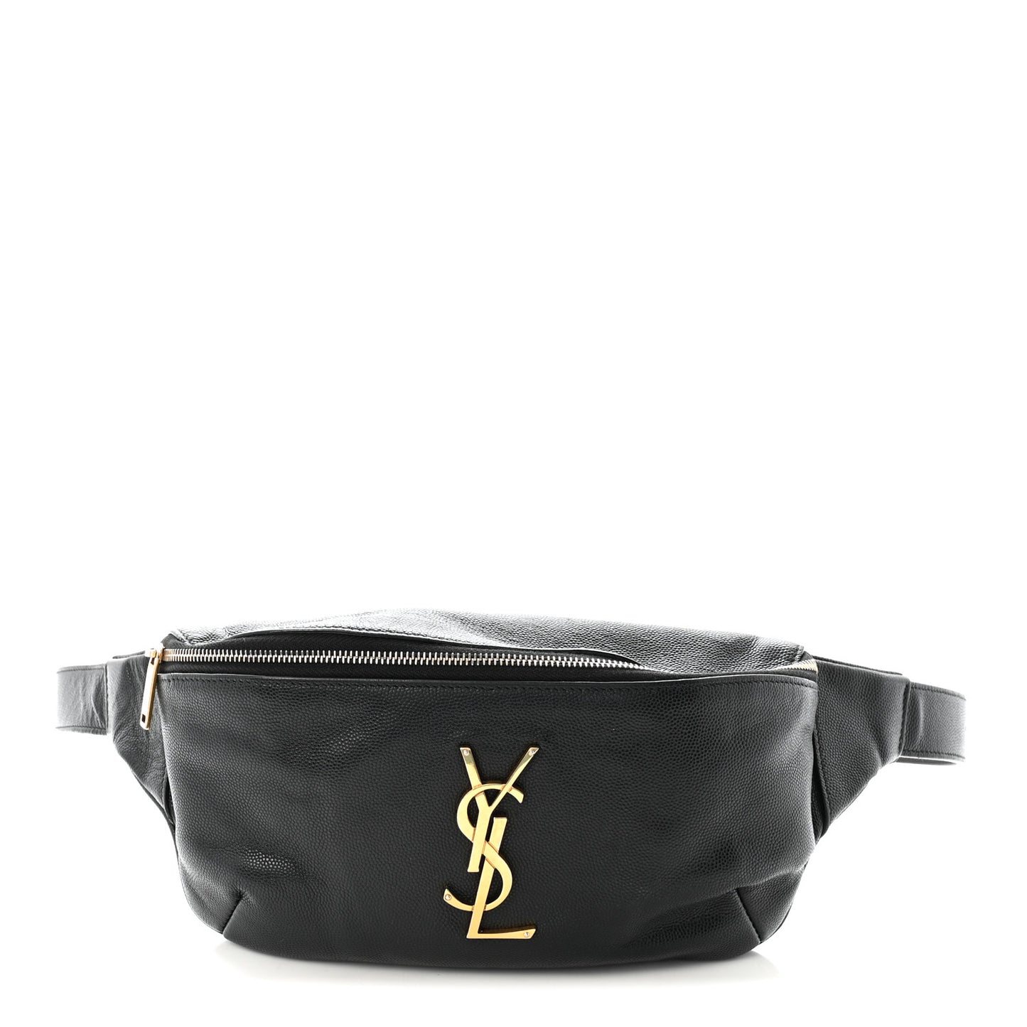 Grain De Poudre Monogram Belt Bag Black