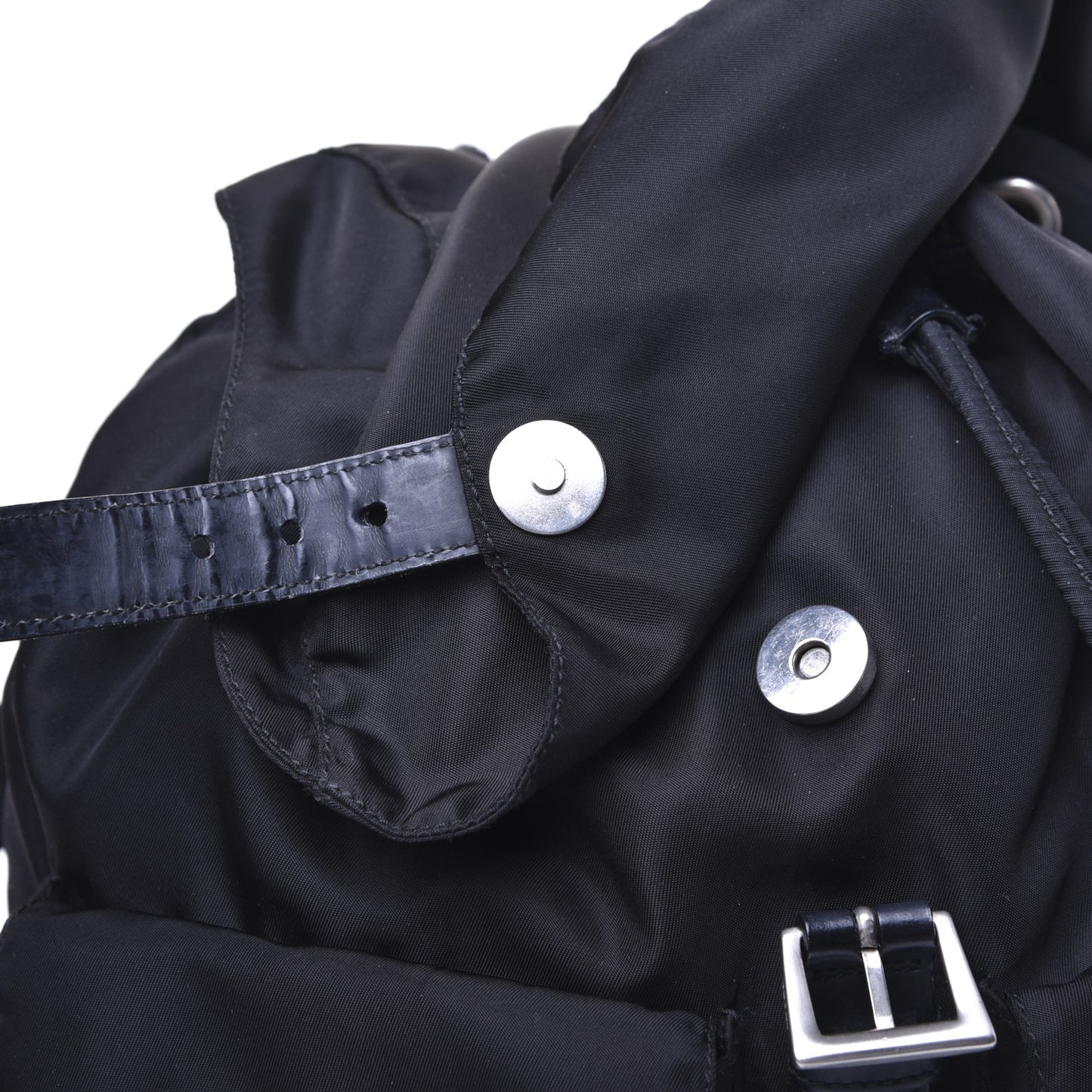 Nylon Vela Small Backpack Black