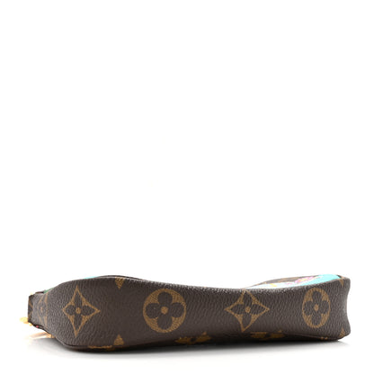 Louis Vuitton Monogram 2023 Christmas Animation Sailing Pochette Accessories Dragon Fruit Pink 4 of 11