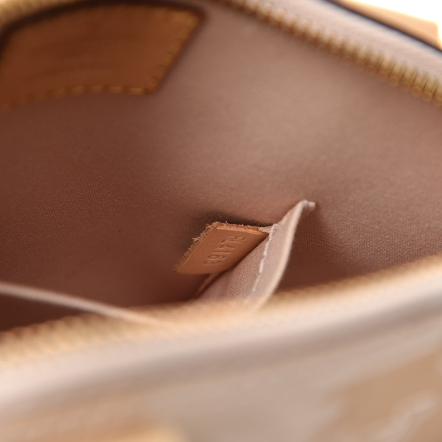 Louis Vuitton Vernis Alma BB Dune 11 of 12