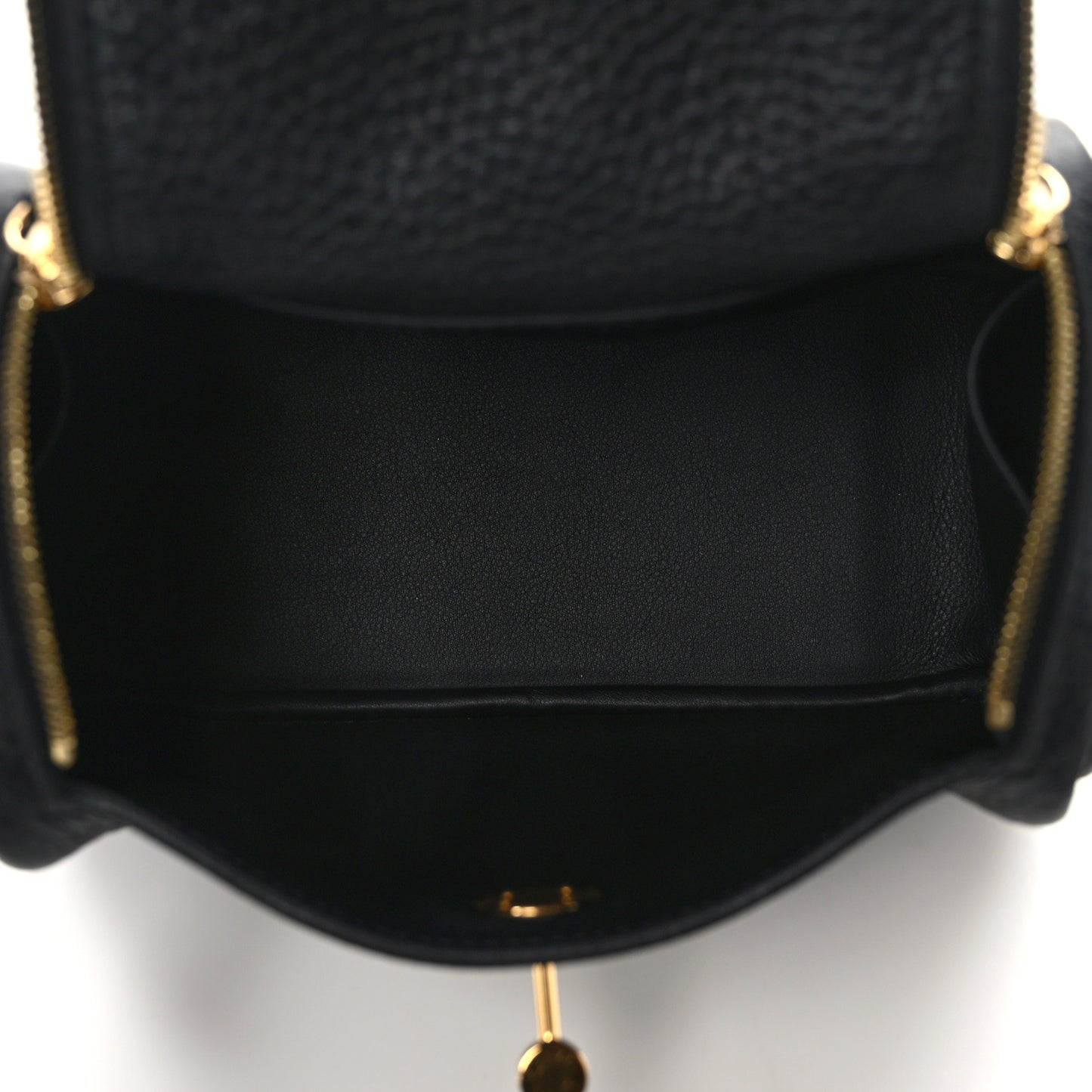 Taurillon Clemence Mini Lindy 20 Black