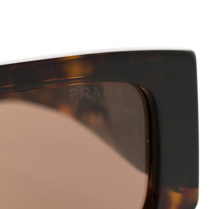 Prada Acetate Symbole Sunglasses SPR 06Y Havana 7 of 8
