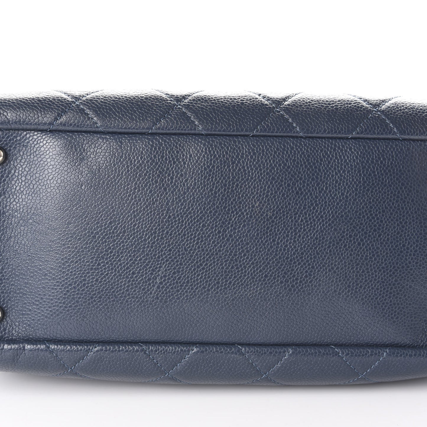 Caviar Quilted Timeless CC Tote Blue