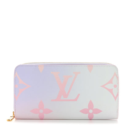Louis Vuitton Monogram Giant Spring In The City Zippy Wallet Sunrise Pastel 1 of 7