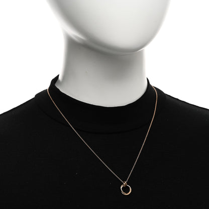 Tiffany 18K Rose Gold Paloma's Melody Mini Circle Pendant Necklace 2 of 5