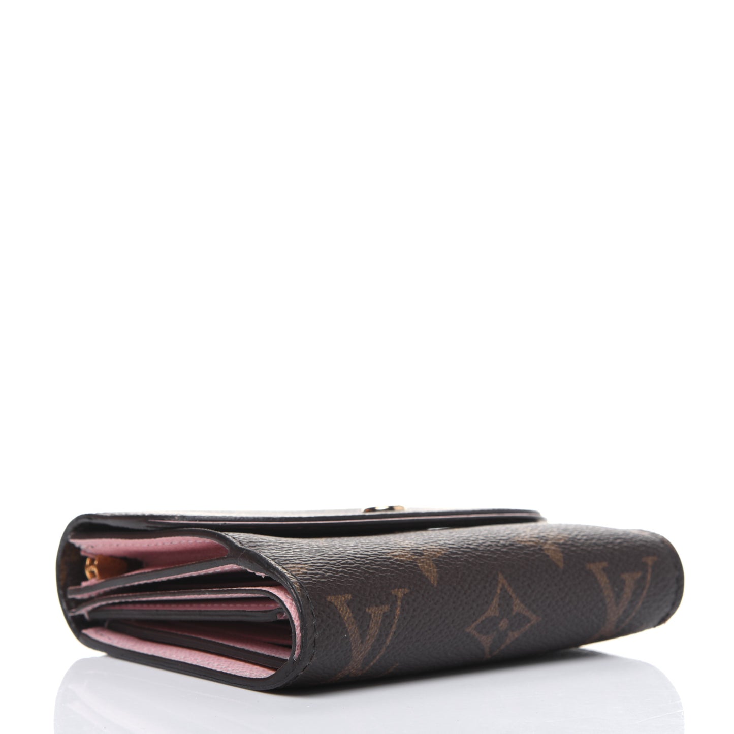 Monogram Ariane Compact Wallet Rose Ballerine