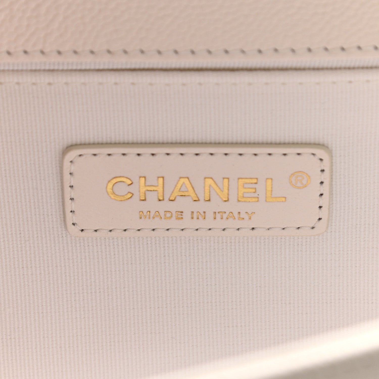 Chanel Caviar Quilted Medium Boy Flap White 6 of 11