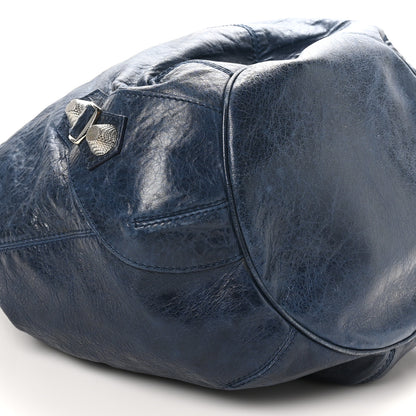 Balenciaga Agneau Giant 21 Silver Hardware Pompon Marine 9 of 11