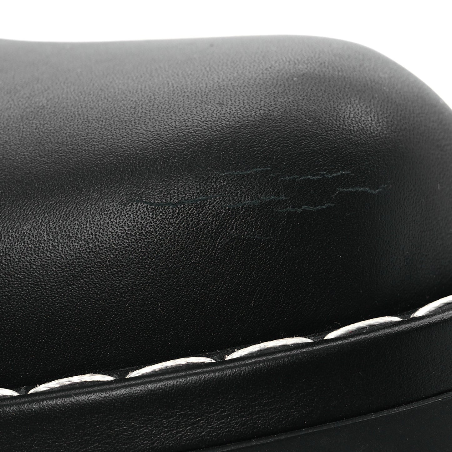 Calfskin Studded Mens Checker Mid Boot 8