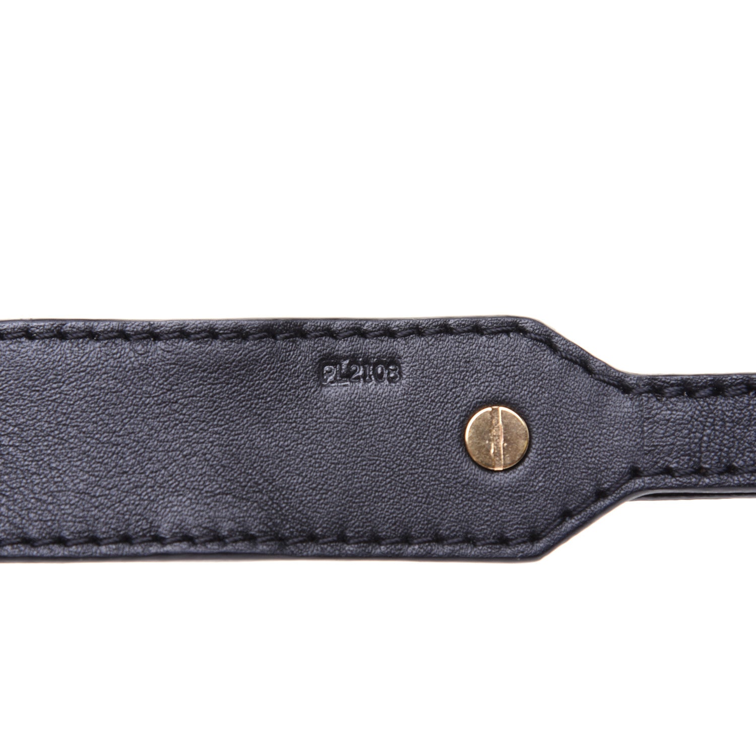 Louis Vuitton Monogram Bandouliere Shoulder Strap XL Black 4 of 8