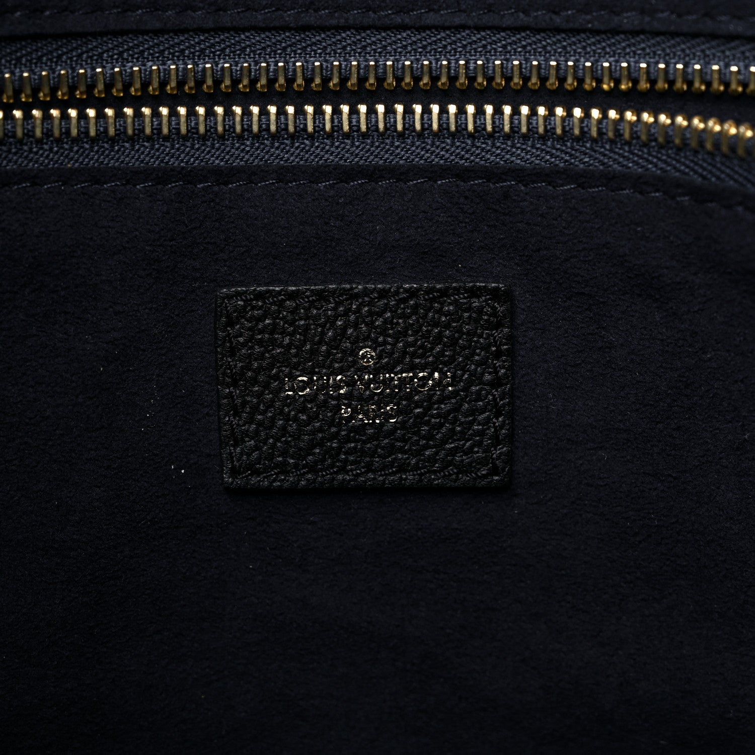 Louis Vuitton Empreinte Monogram Giant Neverfull MM Black 6 of 13