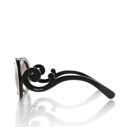 Prada Baroque Sunglasses SPR 27N Black 2 of 4