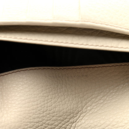 Gucci Pebbled Calfskin Large Soho Continental Wallet Off White 7 of 7