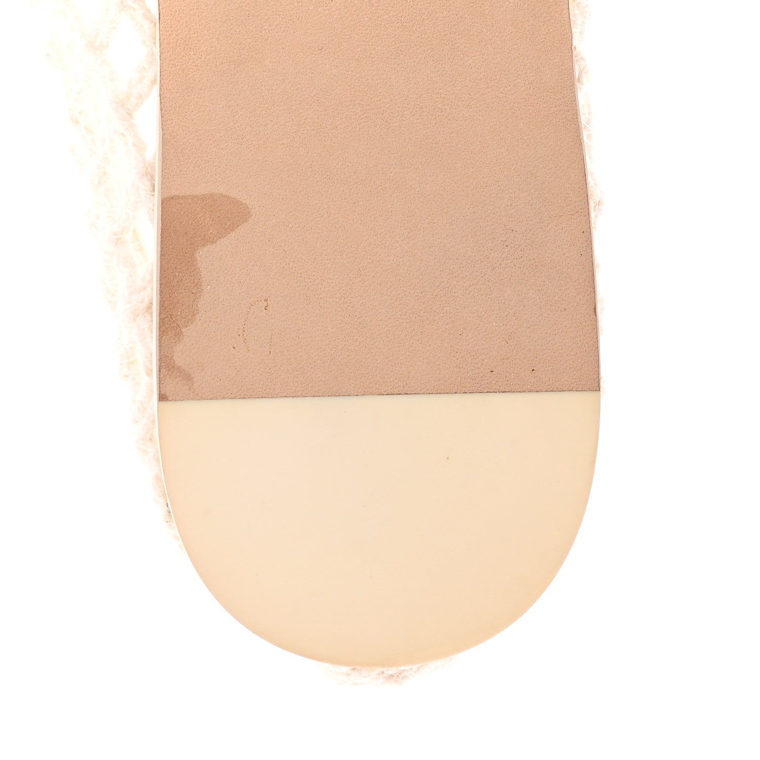 Chanel Raffia Braided CC Mocassin Loafers 41 White 10 of 15