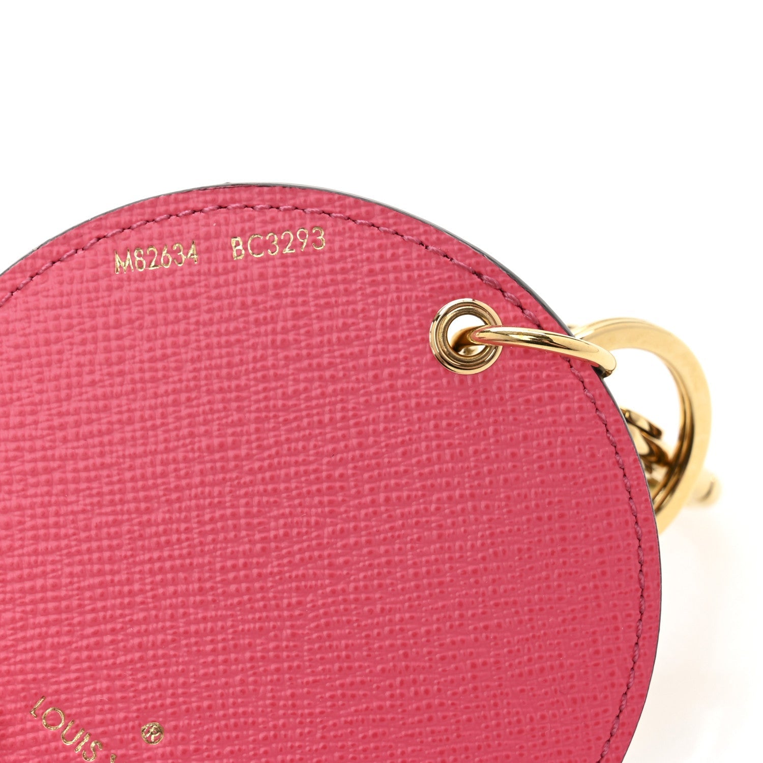 Louis Vuitton Monogram 2023 Christmas Animation Sailing Vivienne Bag Charm Key Ring Dragonfruit Pink 4 of 5