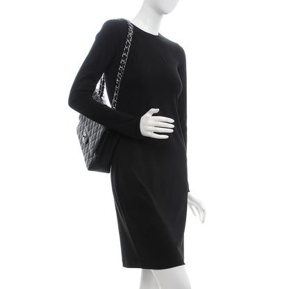Chanel Caviar Quilted Jumbo Single Flap Black 2 of 11