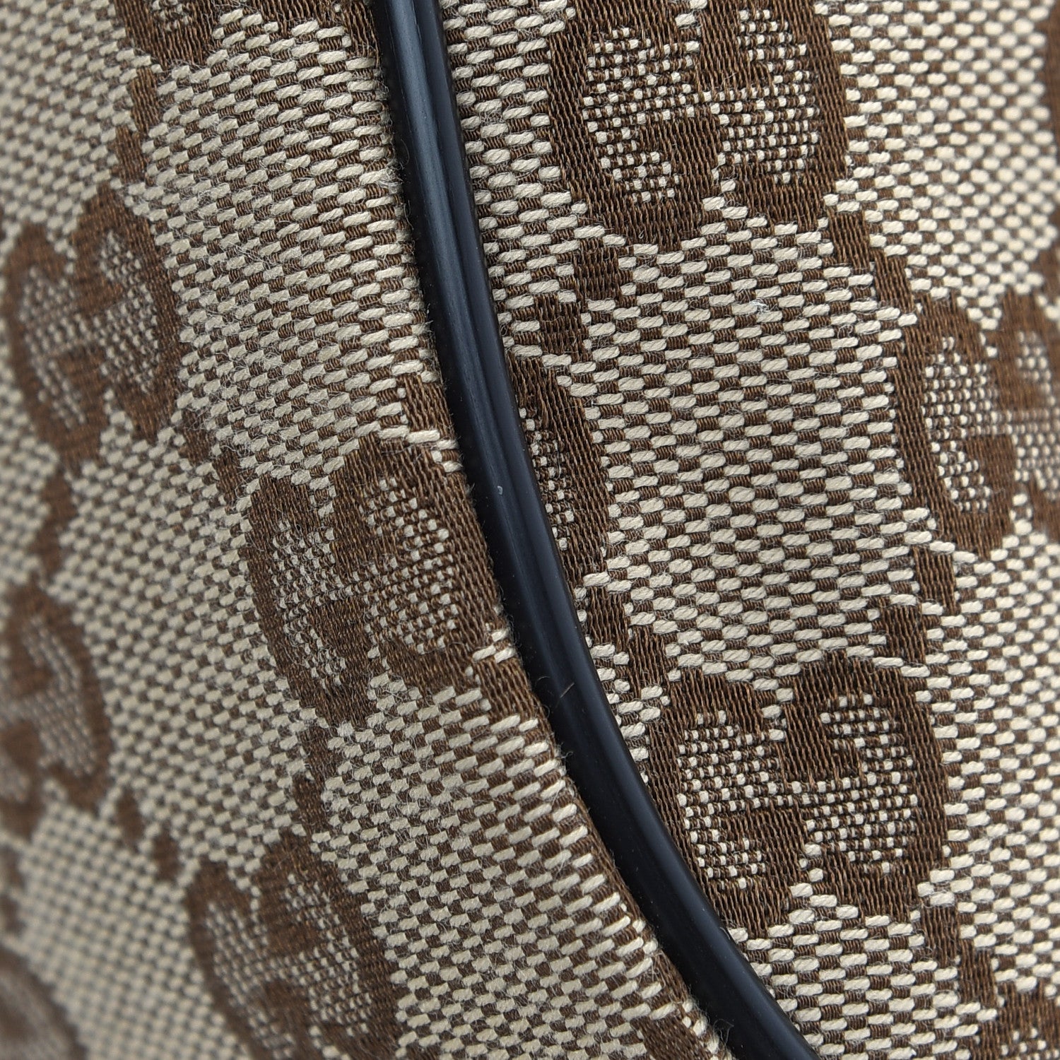 Gucci Monogram Flap Messenger Bag Beige Dark Brown 9 of 9