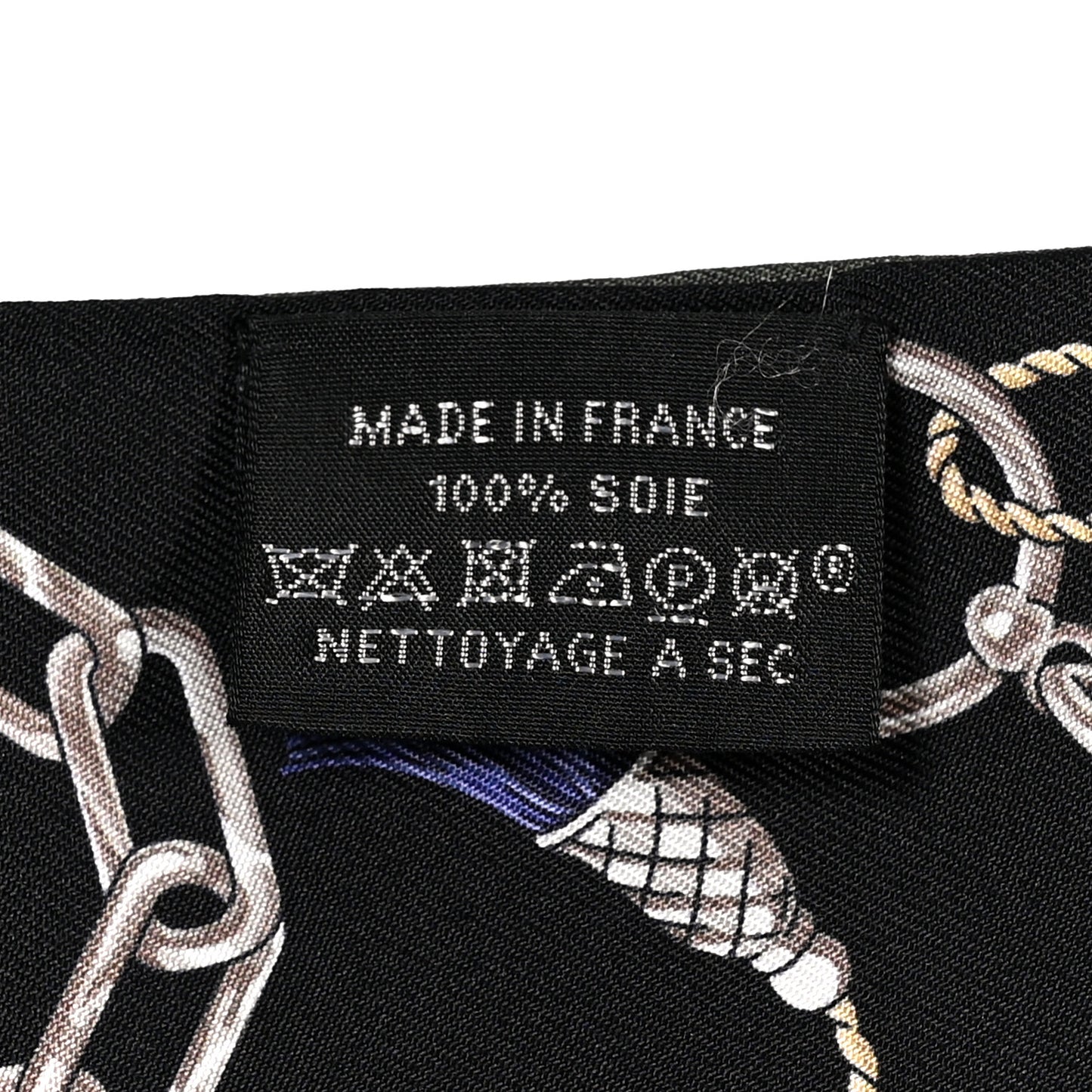 Silk C'est la Fete Twilly Kaki Fonce White Black