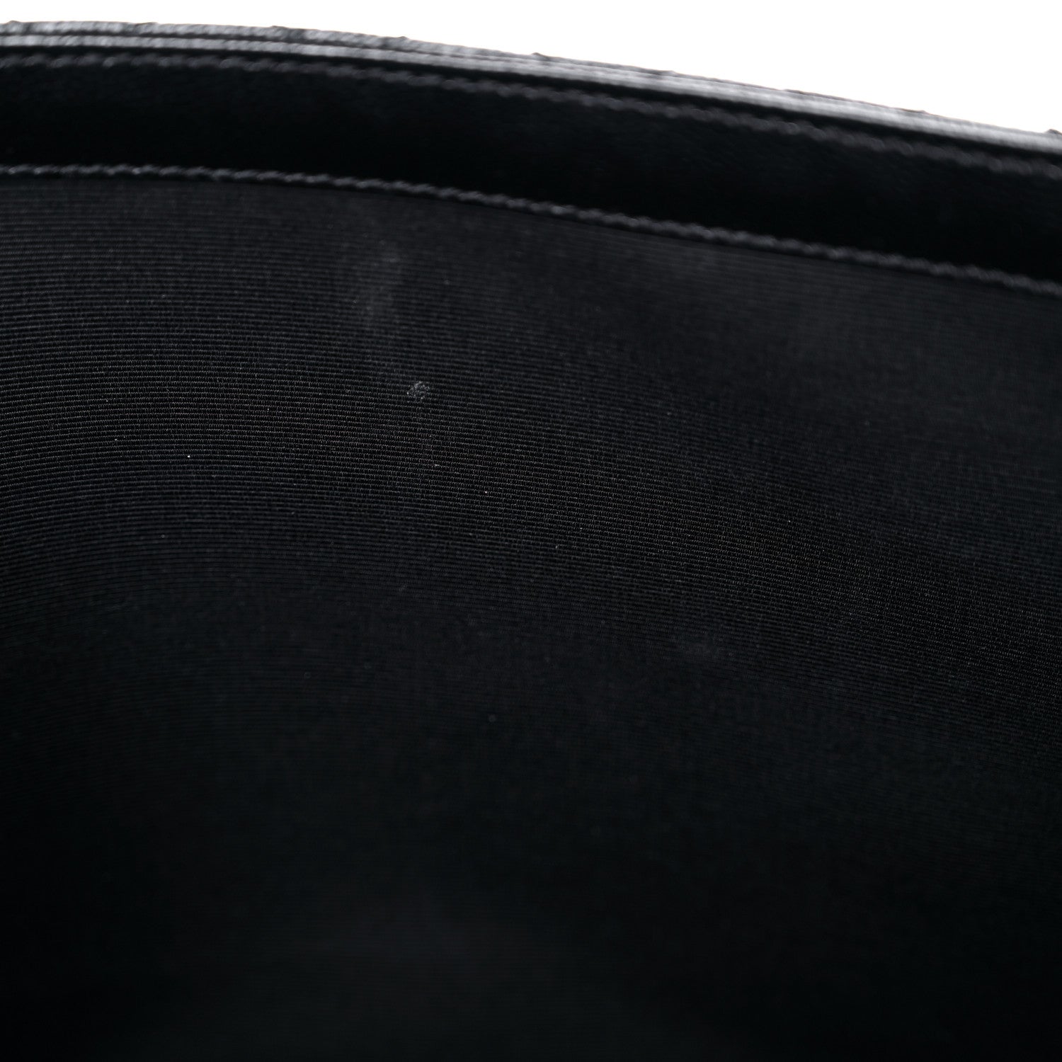 Saint Laurent Grain De Poudre Textured Mixed Matelasse Large Triquilt Monogram Monochrome Satchel Black 9 of 10