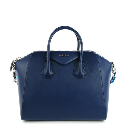 Givenchy Sugar Goatskin Medium Antigona Deep Blue 1 of 7