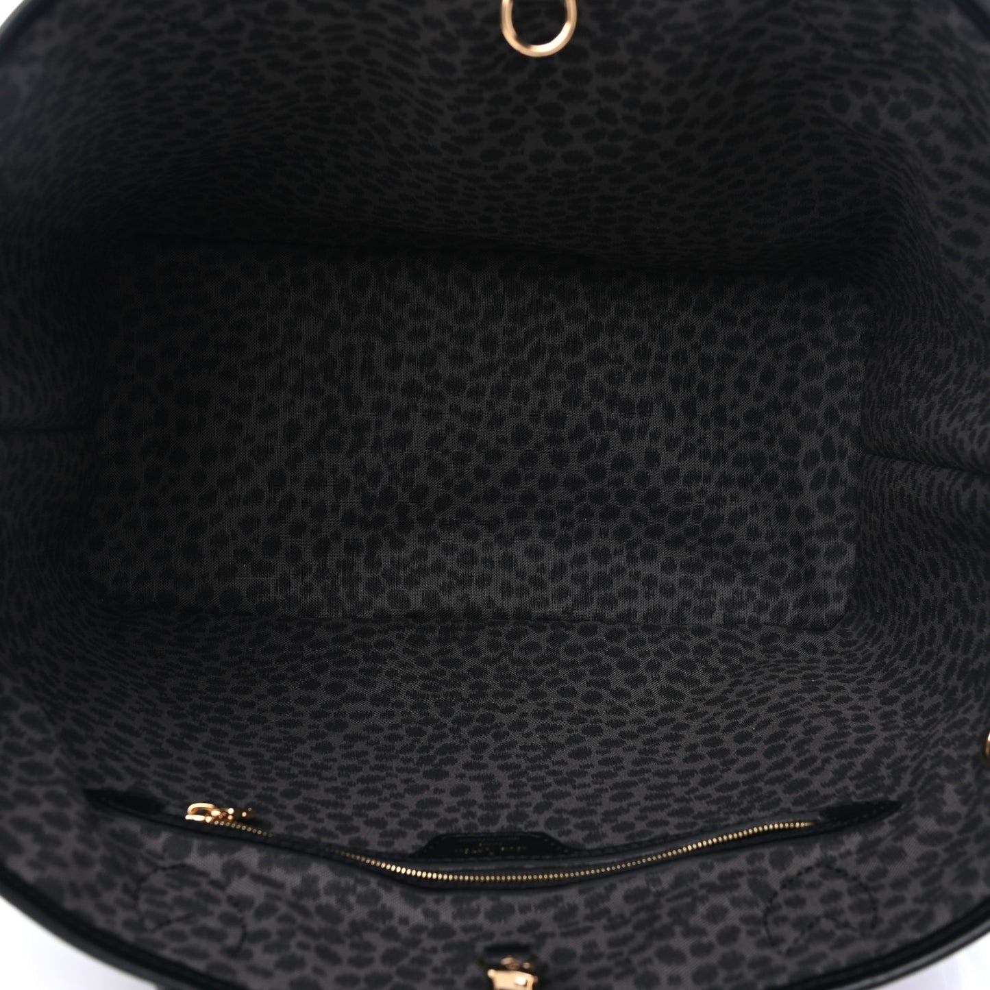 Monogram Giant Wild At Heart Neverfull MM Black