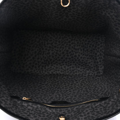 Louis Vuitton Monogram Giant Wild At Heart Neverfull MM Black 5 of 6