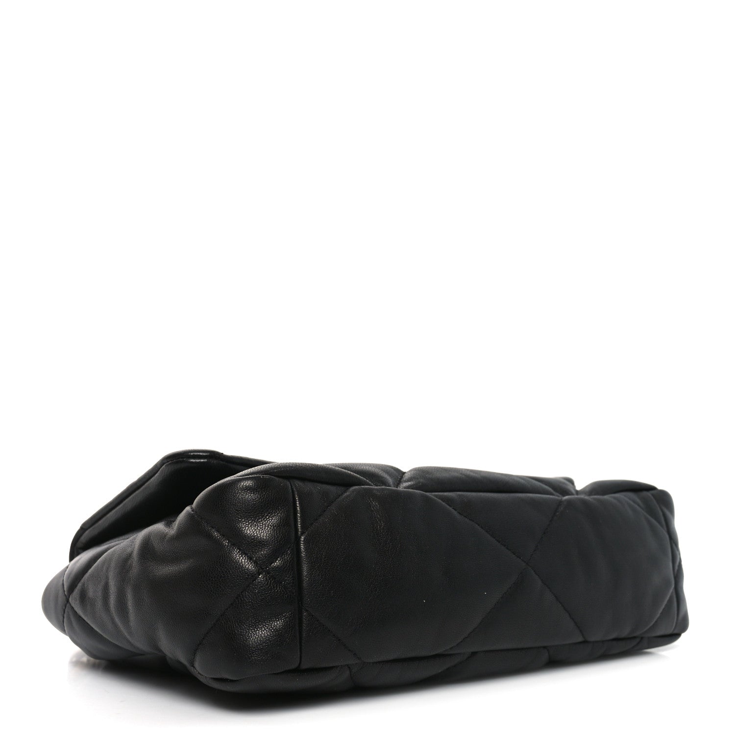 Chanel Goatskin Quilted Medium Chanel 19 Flap Black 4 of 10