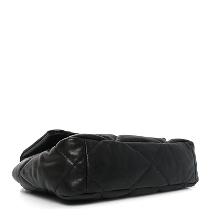 Chanel Goatskin Quilted Medium Chanel 19 Flap Black 4 of 10