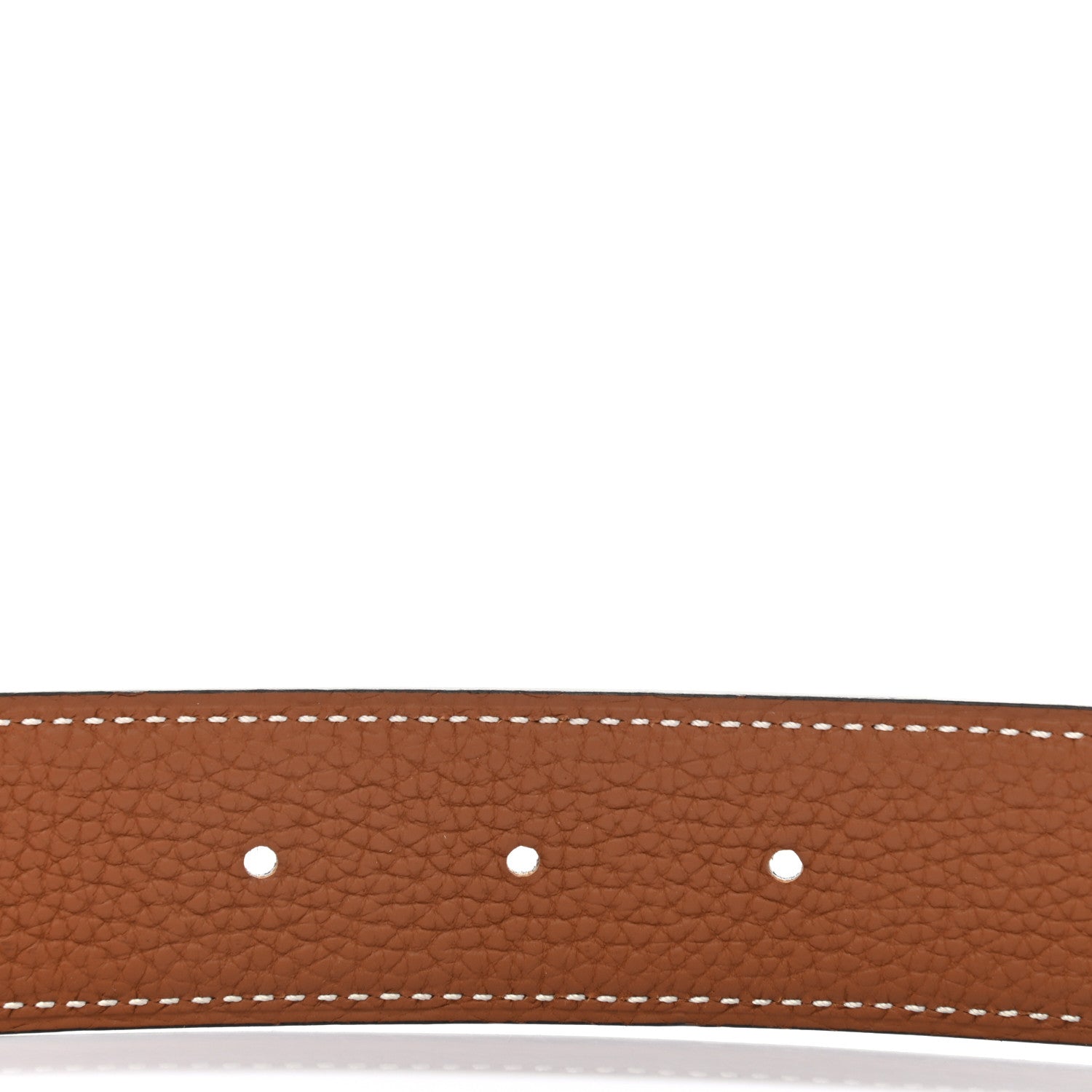 Hermes Box Togo 32mm Guilloche H Belt 80 Black Gold 5 of 7