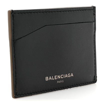 Balenciaga Snakeskin Card Holder Black 3 of 11