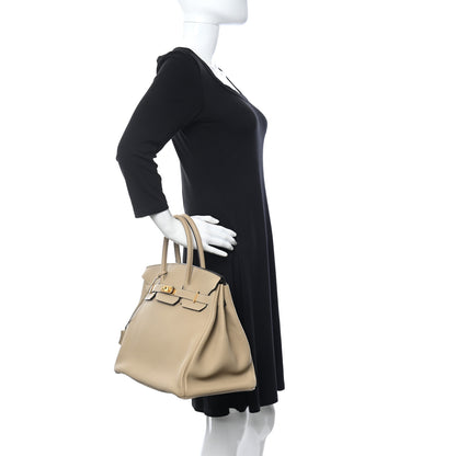 Hermes Togo Birkin 35 Trench 2 of 32