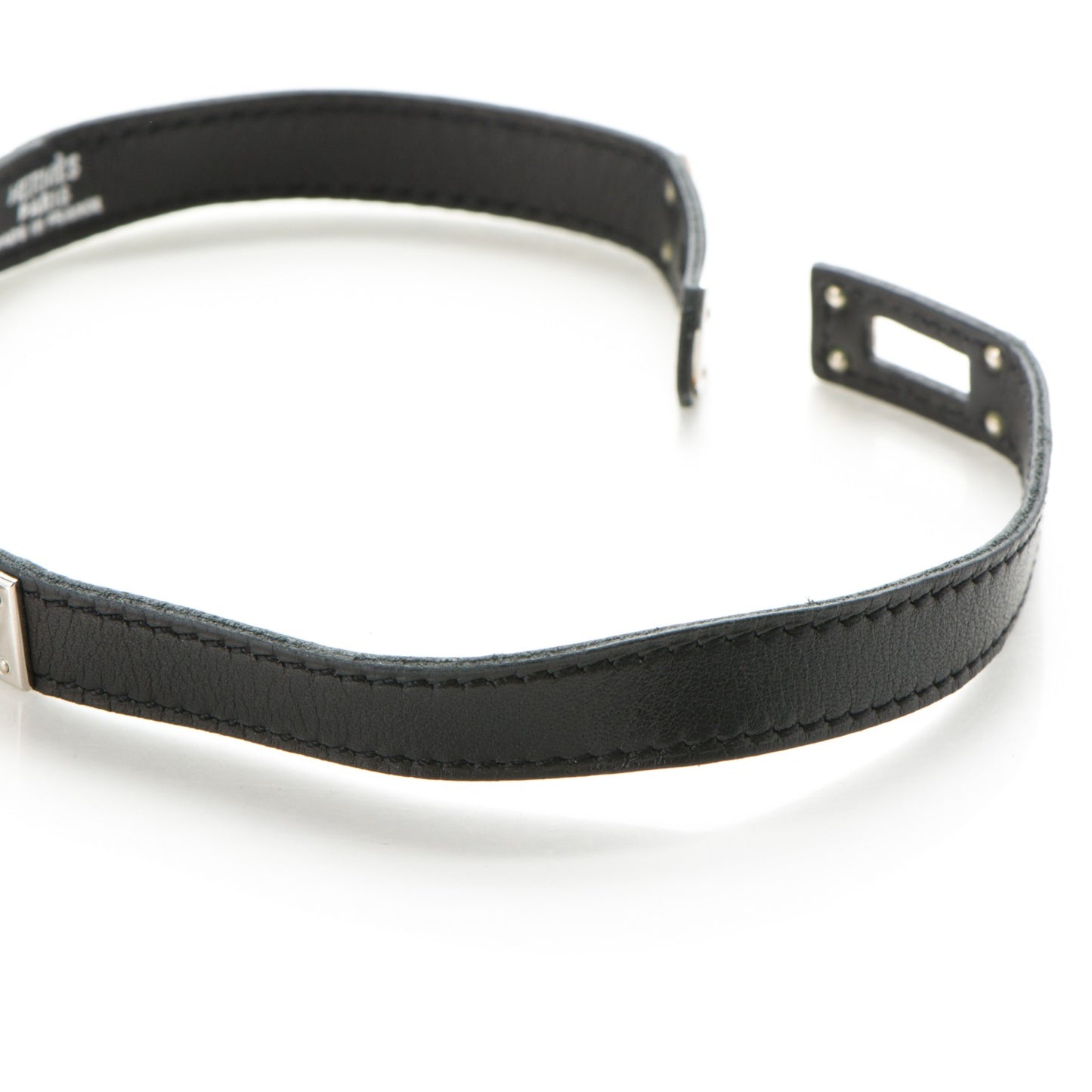 Box Kelly Double Tour Bracelet Small Black