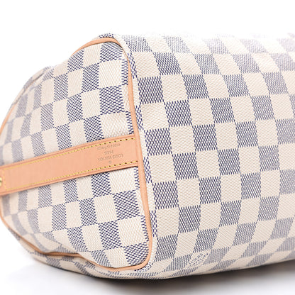 Louis Vuitton Damier Azur Speedy Bandouliere 25 8 of 10