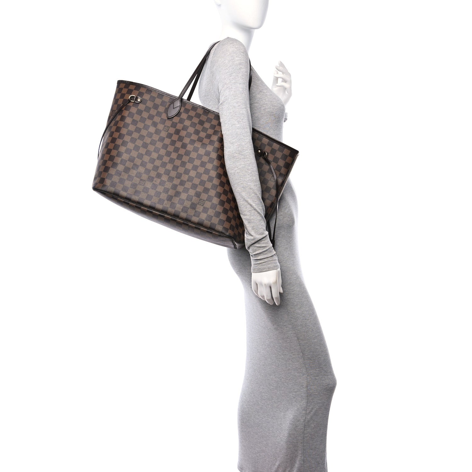 Louis Vuitton Damier Ebene Neo Neverfull GM 2 of 13