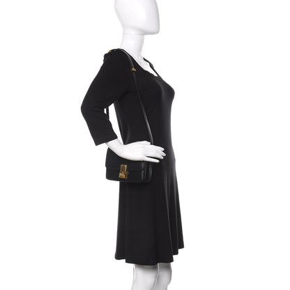 Celine Box Calfskin Small Classic Box Flap Bag Black 2 of 8
