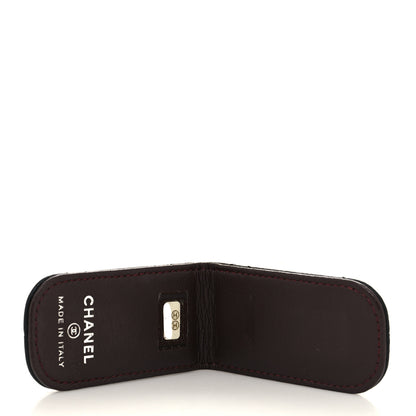 Chanel Lambskin Quilted Money Clip Black 3 of 5