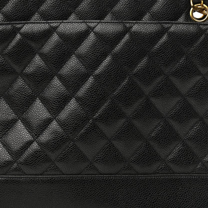 Chanel Caviar Quilted Shoulder Bag Black 7 of 9